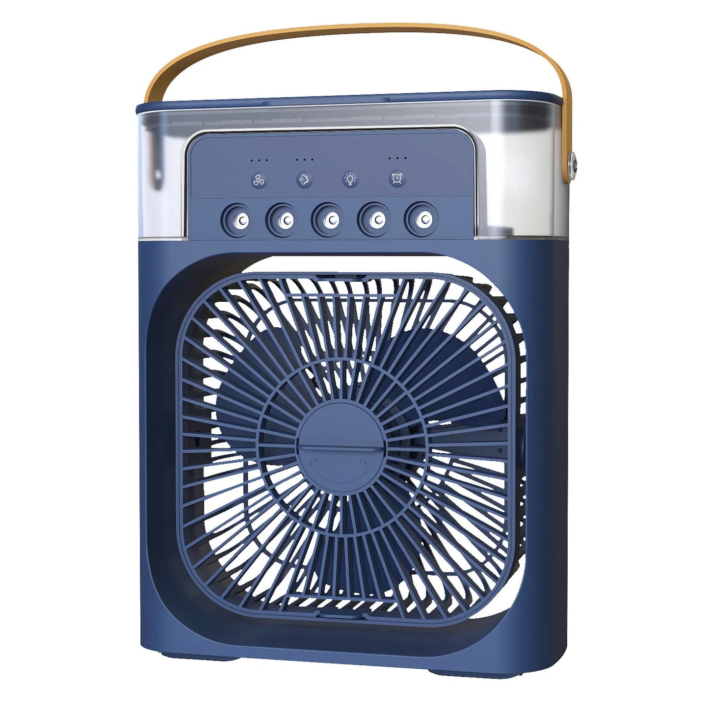 Ventilador de Mesa Multifuncional de Verão 3 em 1 - Arrefecedor, Humidificador e Luz Noturna