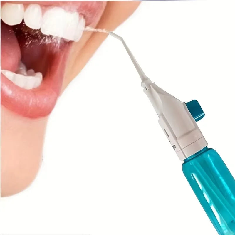 Irrigador Oral de Alta Pressão Portátil - Fio Dental de Água Manual