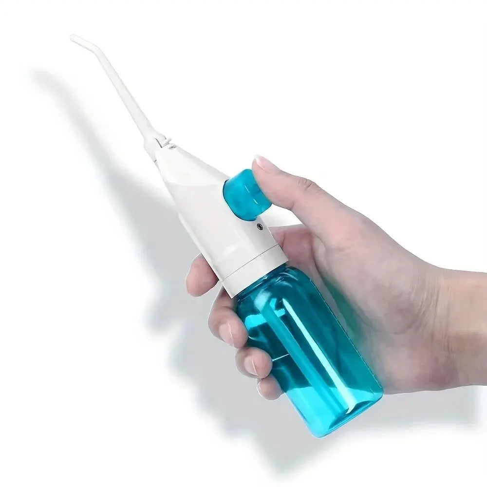 Irrigador Oral de Alta Pressão Portátil - Fio Dental de Água Manual