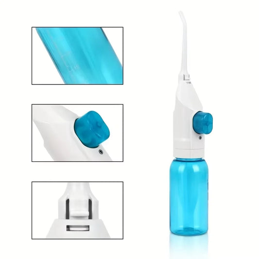 Irrigador Oral de Alta Pressão Portátil - Fio Dental de Água Manual