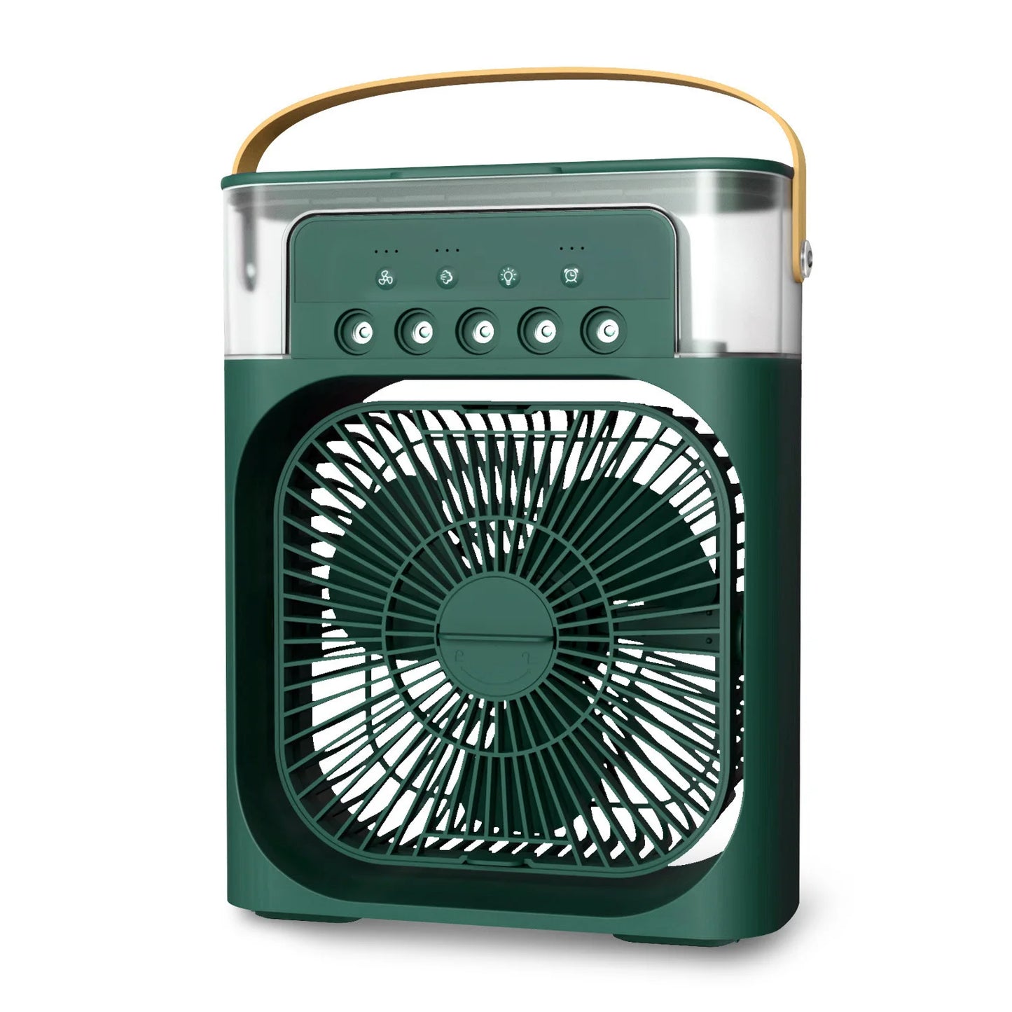 Ventilador de Mesa Multifuncional de Verão 3 em 1 - Arrefecedor, Humidificador e Luz Noturna