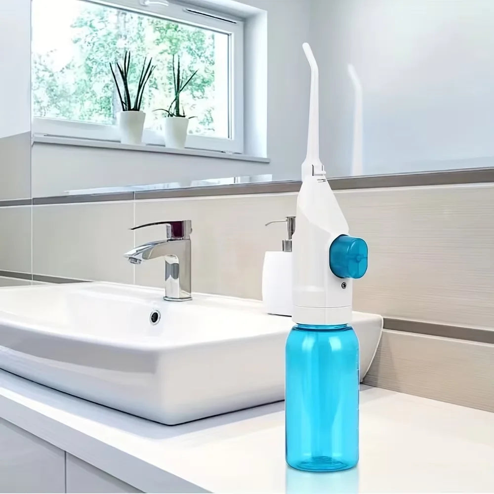 Irrigador Oral de Alta Pressão Portátil - Fio Dental de Água Manual