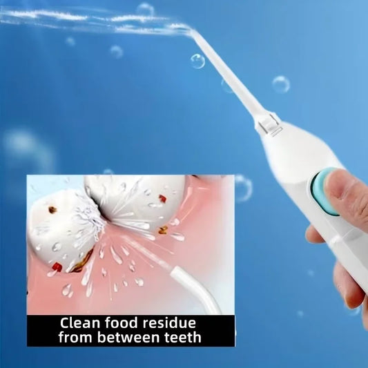 Irrigador Oral de Alta Pressão Portátil - Fio Dental de Água Manual